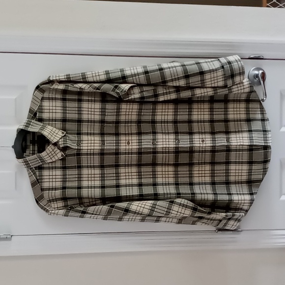 Orvis Signature Collection Size Large Cotton/Wool Blend Black/Tan Plaid - Picture 1 of 9